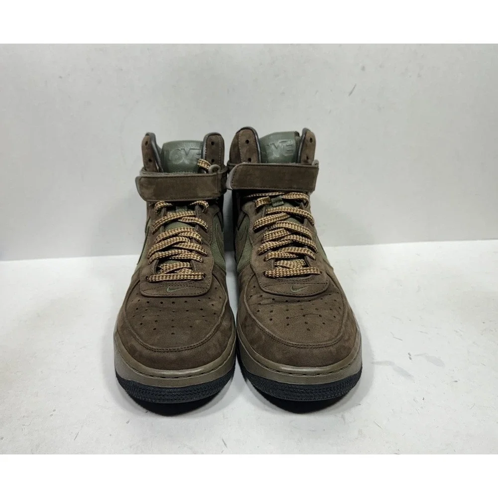 Nike Air Force Hi Bobbito Beef n Broccoli Olive Brown 318431-321 Men's 10 RARE